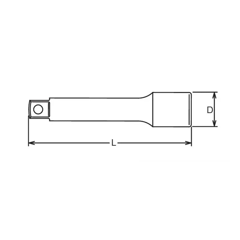 Ko-ken Tools 3/4 Sq. Dr. Extension Bar Length 300mm Ko-ken Tools