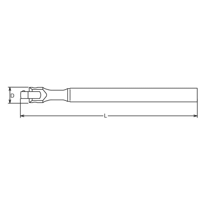 Ko-ken Tools 3/4 Sq. Dr. Hinge Handle Length 600mm Ko-ken Tools
