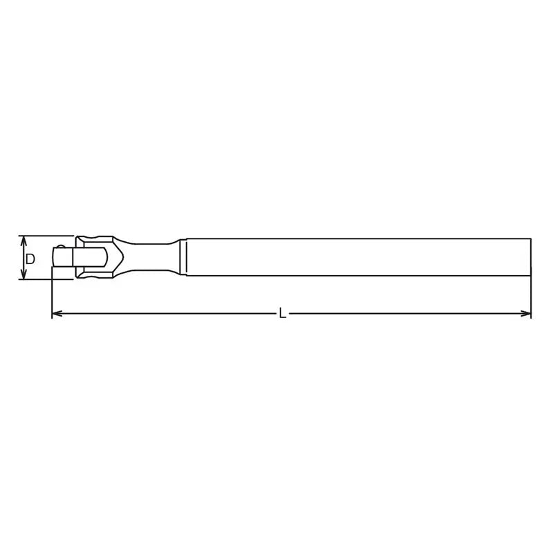 Ko-ken Tools 3/4 Sq. Dr. Hinge Handle Length 200mm Ko-ken Tools