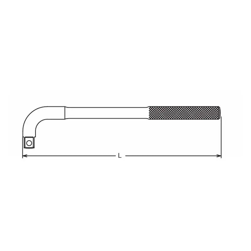 Ko-ken Tools 3/4 Sq. Dr. L Handle Length 330mm Ko-ken Tools