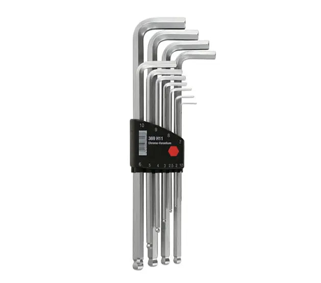 Wiha 66998, Ball End Hex L-Key Metric 11 Pc. Set Wiha