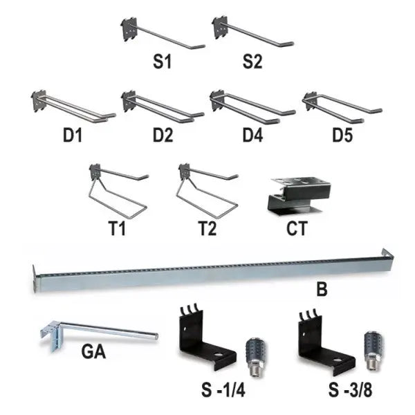 Beta Tools Hooks for Displays C60 - C61 - C68 - C88 - BT 068880011 