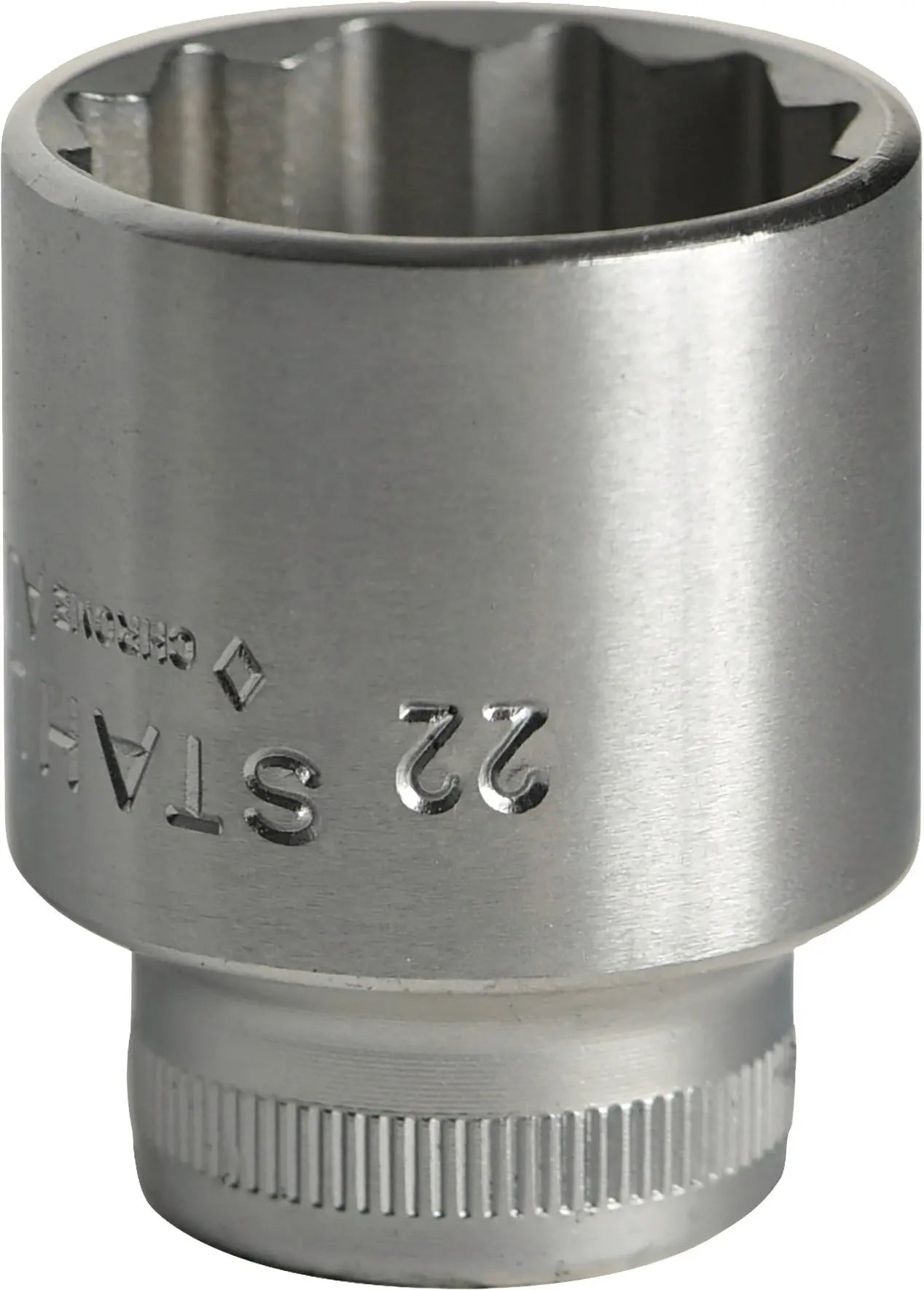 Stahlwille 3/8 in Drive Bi-Hexagon Socket, 22mm - ST 02010022 Stahlwille