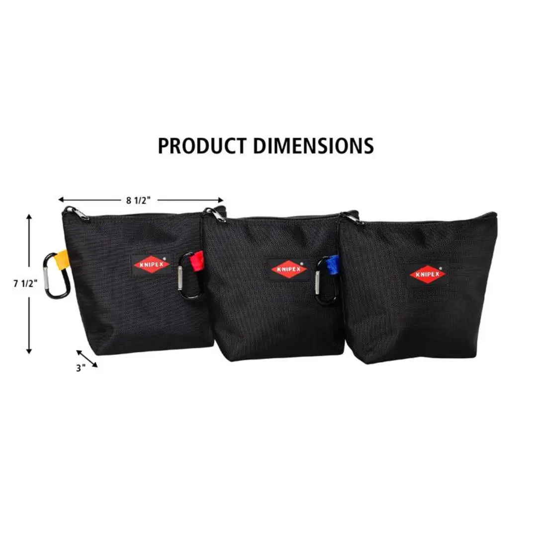 KNIPEX Stand-Up Tool Bag 3-Pack - 9K 00 80 178 US Knipex