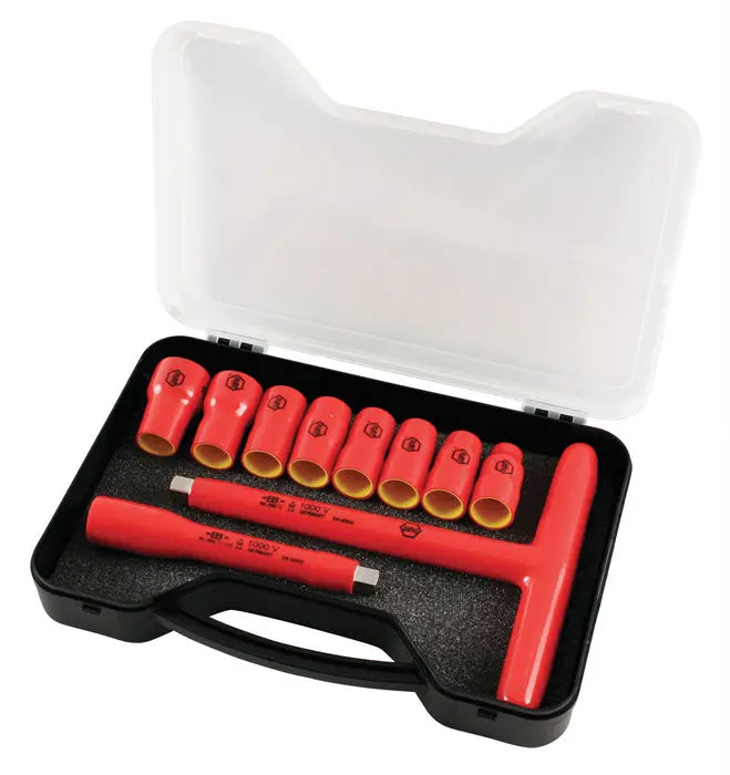 Wiha 31595, Insulated 3/8" Metric Thandle Socket Set Wiha