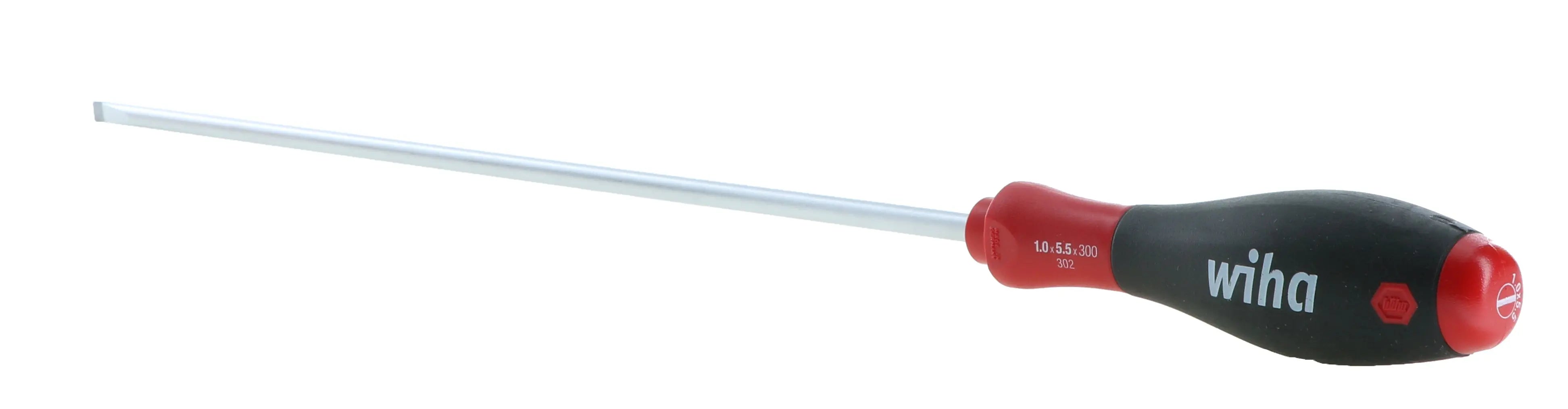 Wiha 30238, SoftFinish® Slotted Screwdriver 5.5mm Wiha