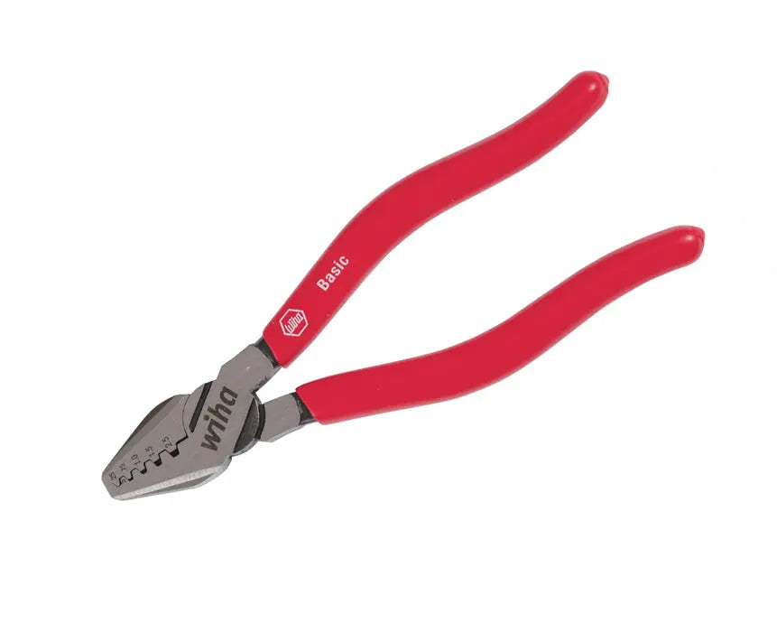 Wiha 32604, Soft Grip Crimping Pliers 5.75" Wiha