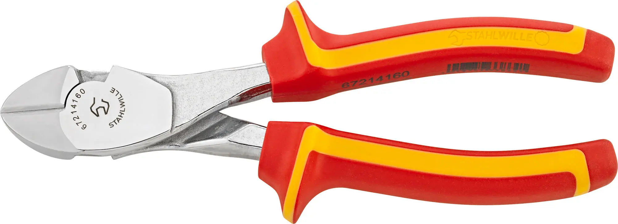 Stahlwille VDE Heavy-Duty Side Cutter, 11 x 26mm - ST 67214160 Stahlwille
