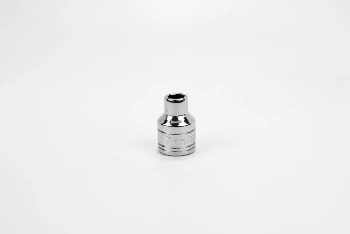 SK Tools - 7 mm 3/8" Drive 6-Point Metric Standard Chrome Socket - 307 SK Tools