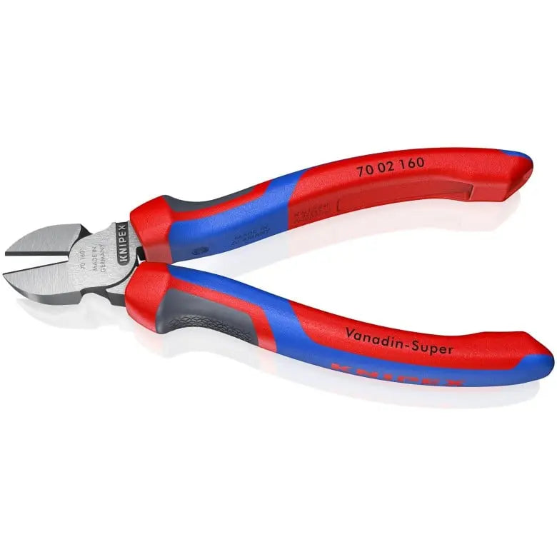 Knipex Polished Diagonal Cutter, 6-1/4 in - KN 70 02 160 Knipex