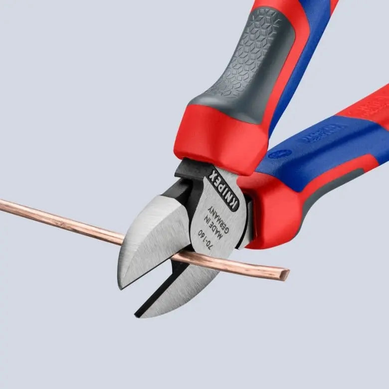 Knipex Polished Diagonal Cutter, 6-1/4 in - KN 70 02 160 Knipex