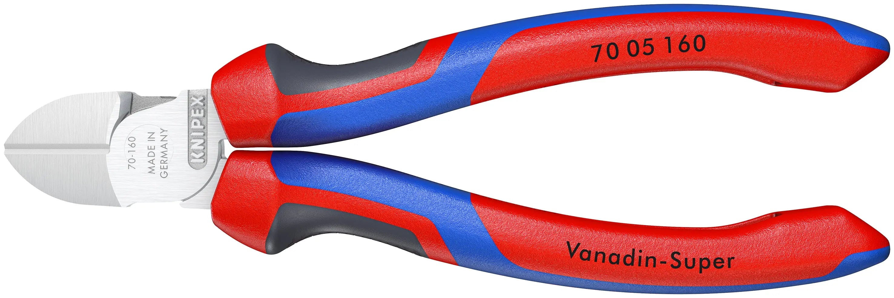 KNIPEX 70 05 160 | 6 1/4" Diagonal Cutters Knipex