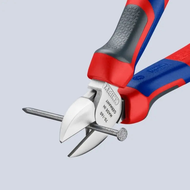 Knipex Chrome Plated Diagonal Cutter, 6-1/4 in - KN 70 05 160 Knipex