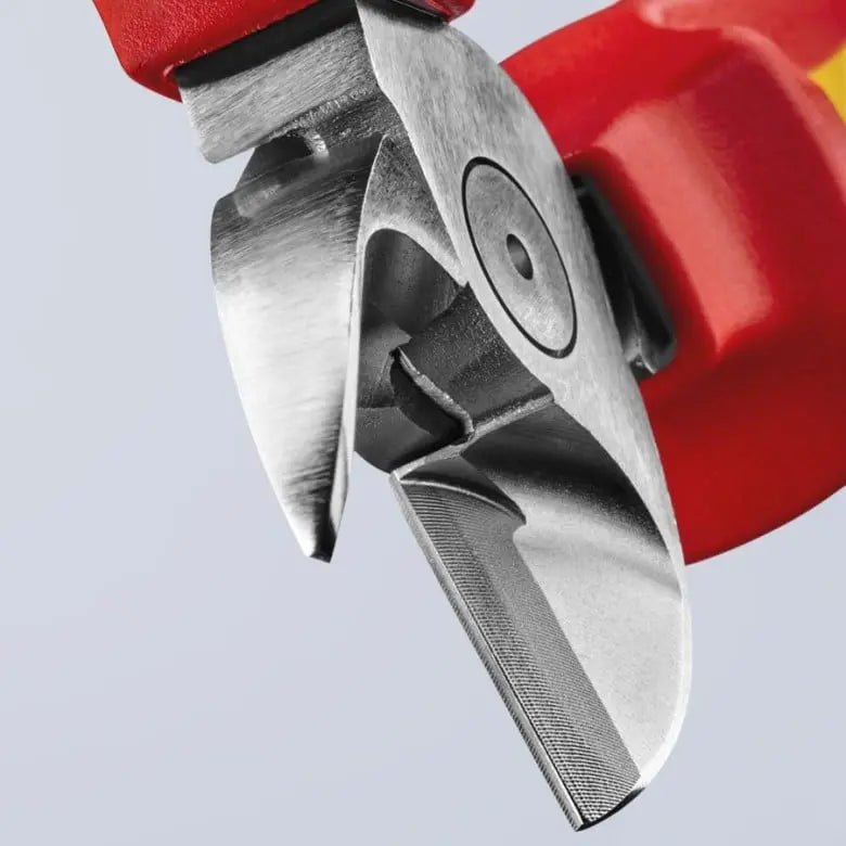 Knipex 1000V Insulated Tethered Attachment Diagonal Cutter, 6-1/4 in - KN 70 06 160 T Knipex