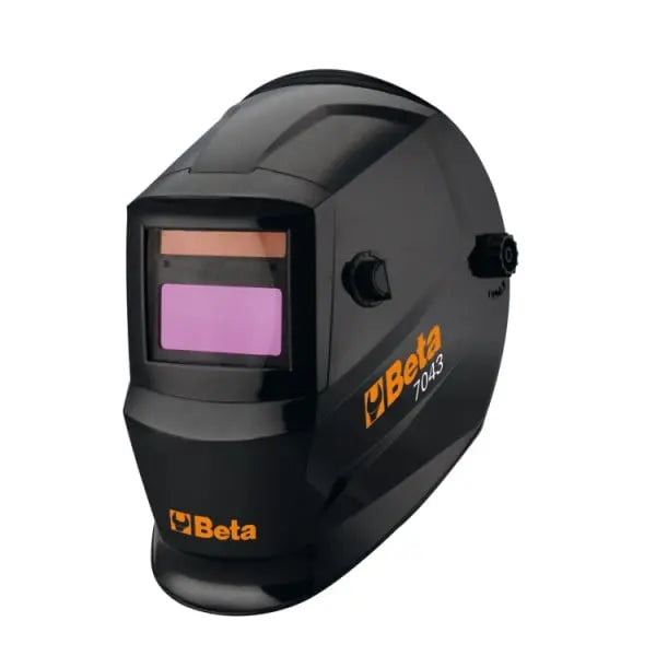 Beta Tools (Article# 7043) Auto-Darkening LCD Mask for Electrode Welding, MIG/MAG, TIG and Plasma, Solar Cell Power Supply - BT 070430001 