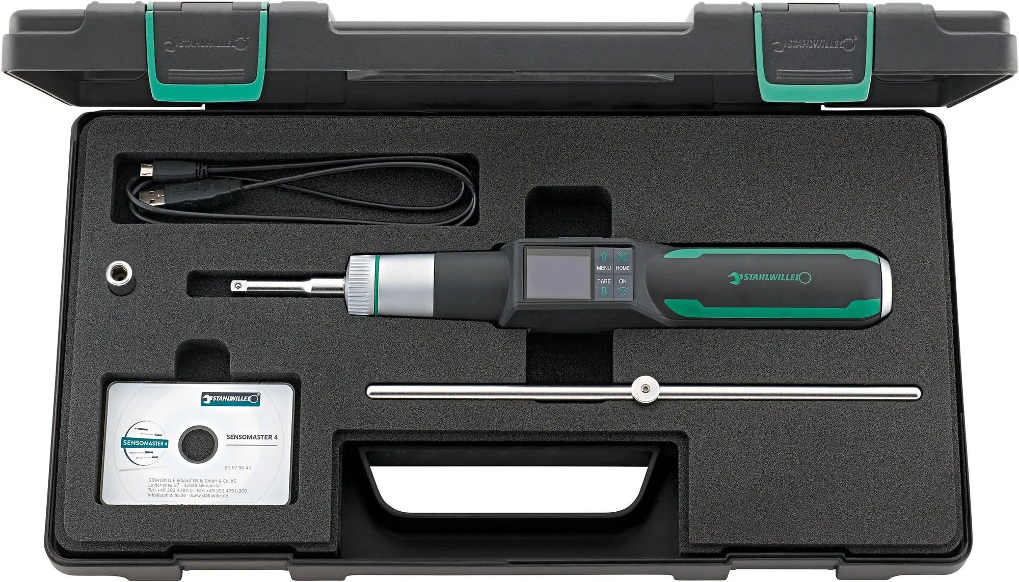 Stahlwille Electromechanical Torque Screwdriver, 0.6 - 6 Nm - ST 96510760 Stahlwille