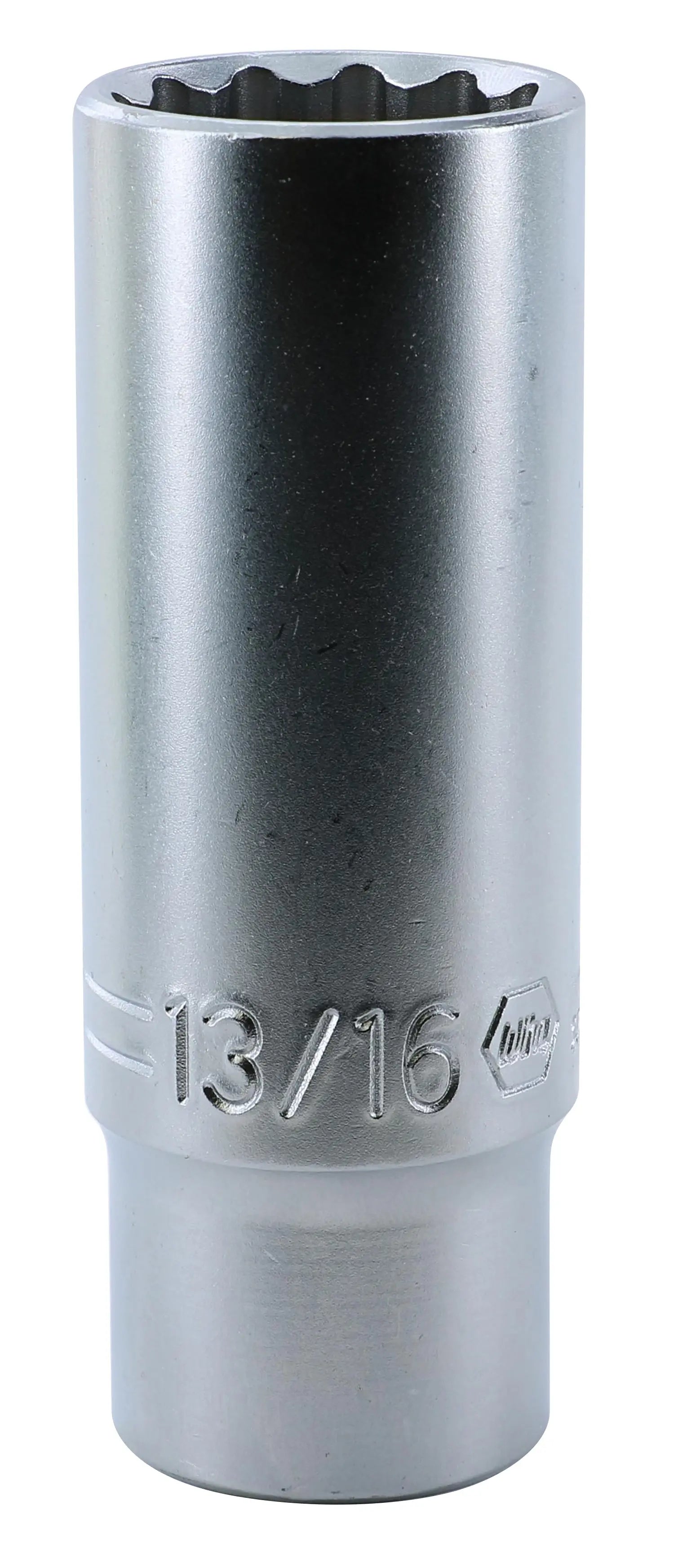 Wiha 33858, 1/2" Drive Deep Socket, 12 Point, 13/16" Wiha