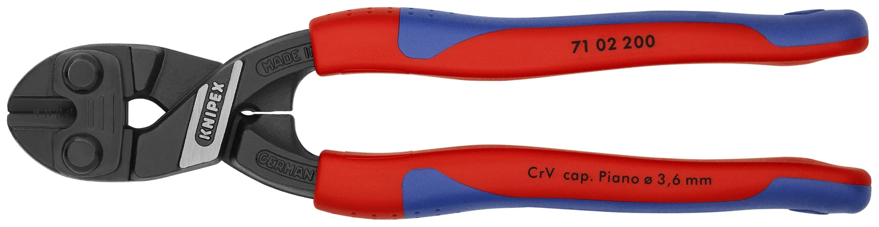 Knipex 71 02 200 SBA KN | CoBolt Compact Bolt Cutter, Multi-Component Knipex
