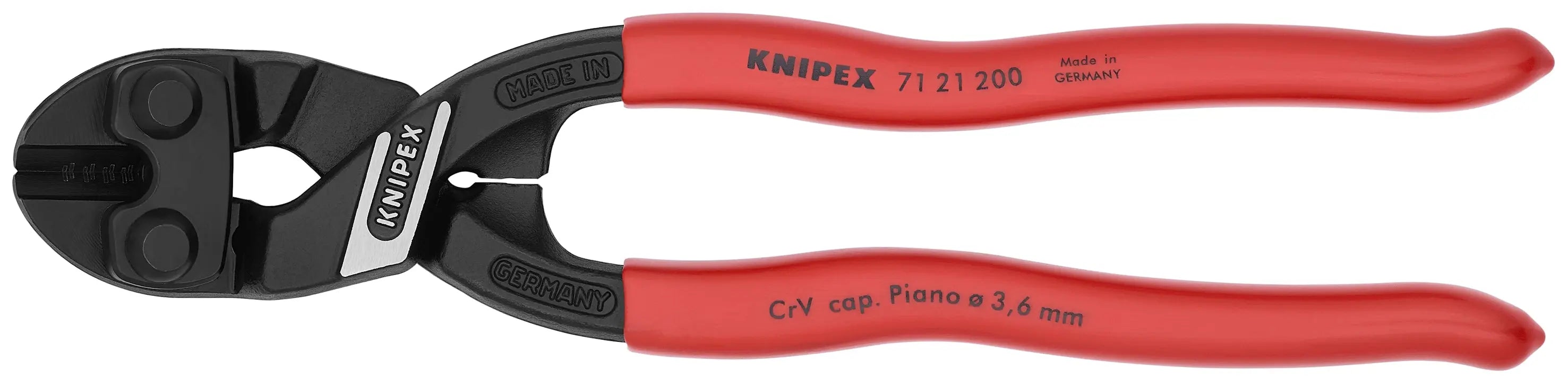 Knipex 71 21 200 KN | CoBolt Compact Bolt Cutter, 20 degree Angled Knipex