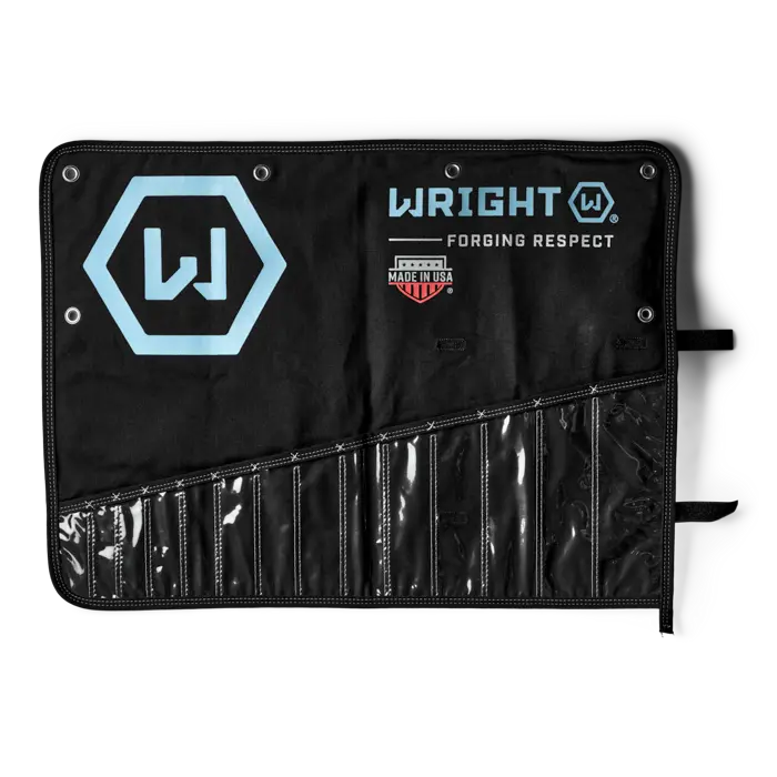 Wright Tool Denim Tool Roll 5 Pockets, 11-1/8 x 13-1/2 in - WT 735-ROLL Tool Roll Wright Tool