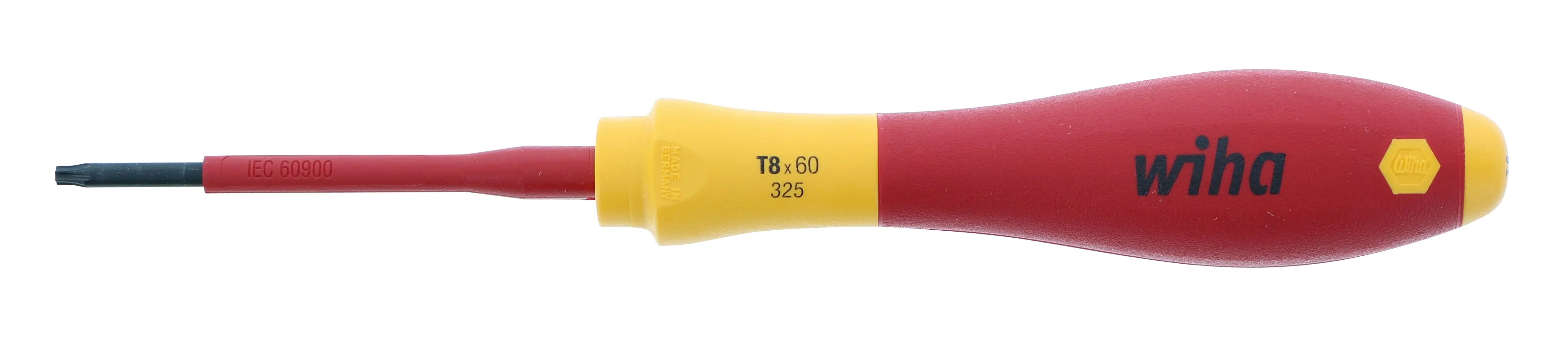 Wiha 32521, Insulated TORX® Screwdriver T8 Wiha