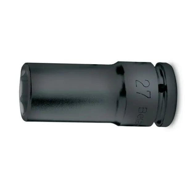 Beta Tools (Article# 720L 10) 10mm, Impact Socket, Deep Long Series, 6 Point 1/2 in Drive, Black Phosphate - BT 7200310 Beta Tools