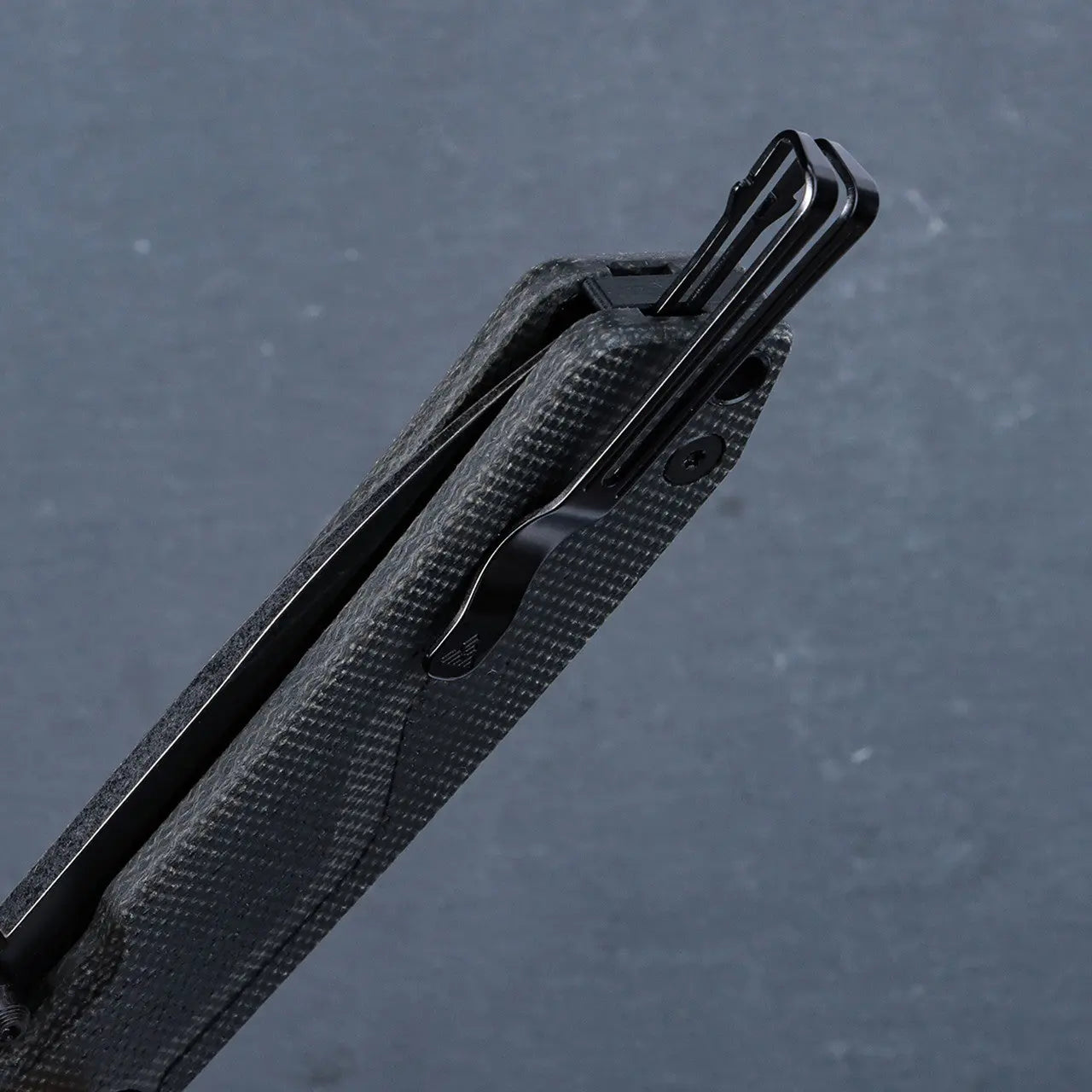 Fenix SRM Black Micarta Rubik Ambi Lock Knife with Black Blade - F SRM-7228L-MB2 Fenix