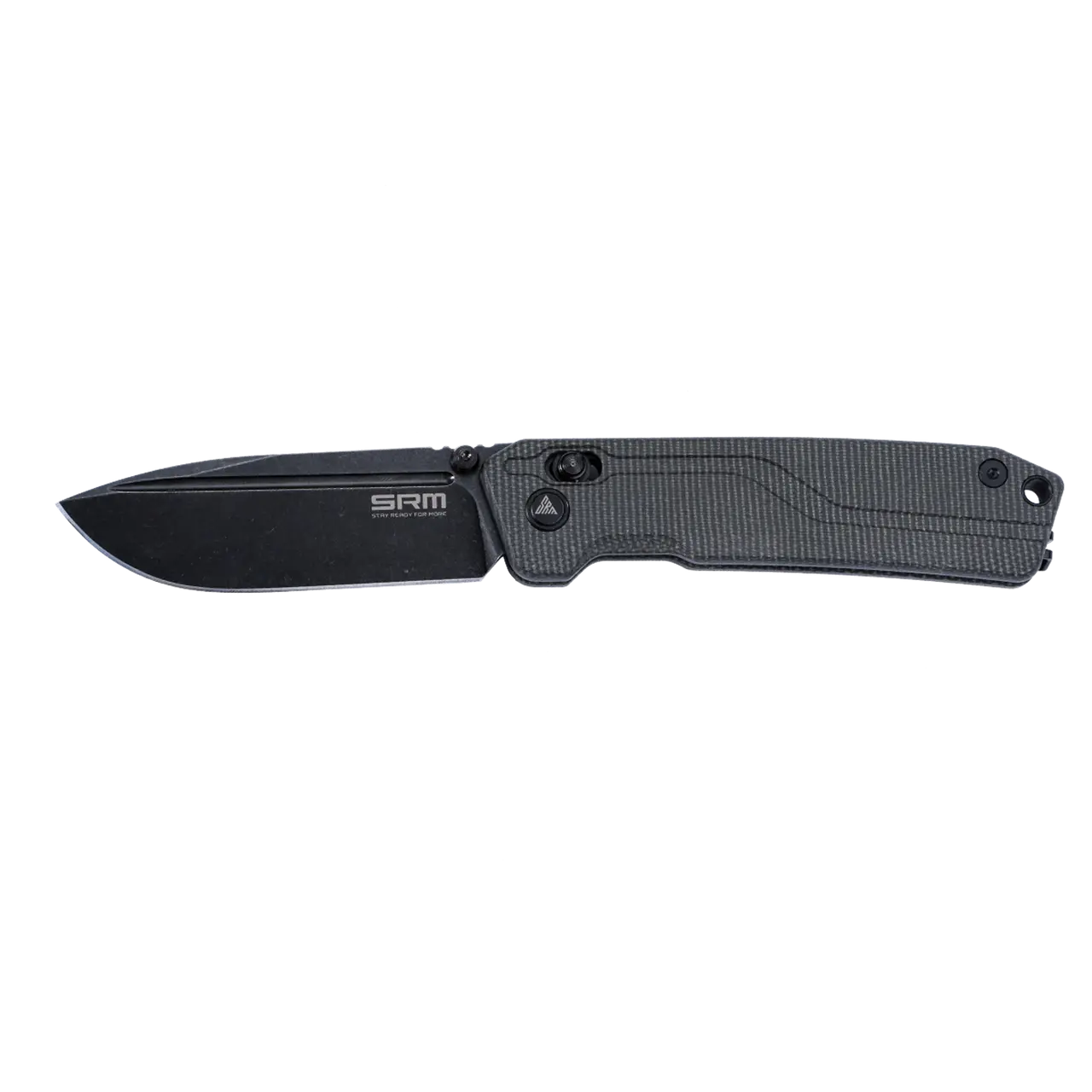 Fenix SRM Black Micarta Rubik Ambi Lock Knife with Black Blade - F SRM-7228L-MB2 Fenix