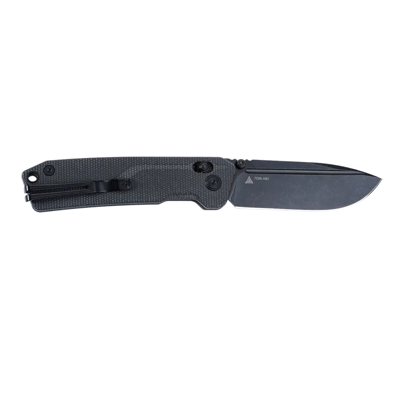 Fenix SRM Black Micarta Rubik Ambi Lock Knife with Black Blade - F SRM-7228L-MB2 Fenix