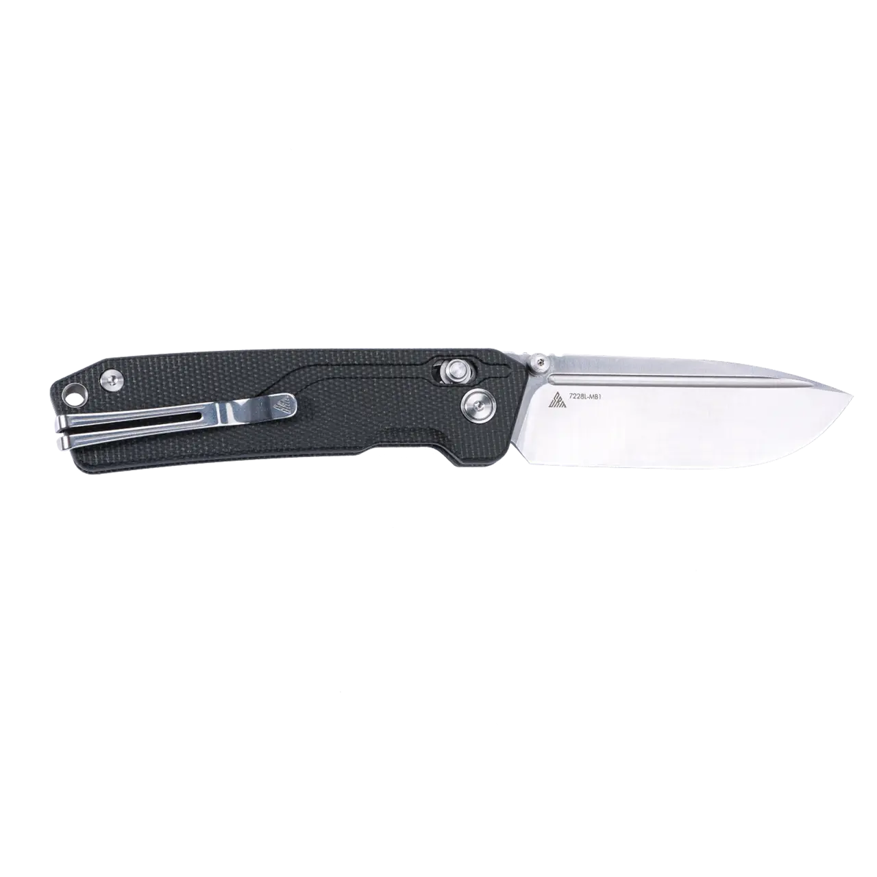 Fenix SRM Black Micarta Rubik Ambi Lock Knife with Satin Blade - F SRM-7228L-MB Fenix