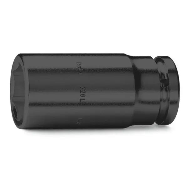 Beta Tools (Article# 728L 33) 3/4 in Drive Hexagon Impact Socket, Long Series, Black Phosphate - BT 7280333 Beta Tools