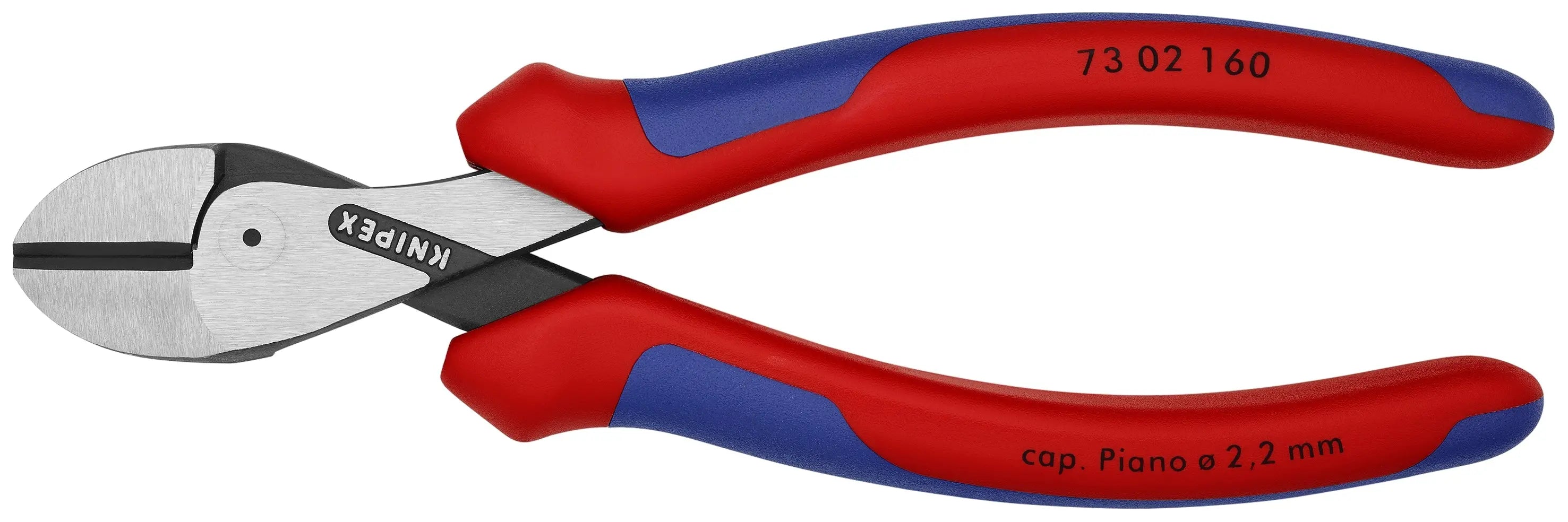 Knipex 73 02 160 KN | X-Cut Compact Diagonal Cutter, Multi-Component Knipex