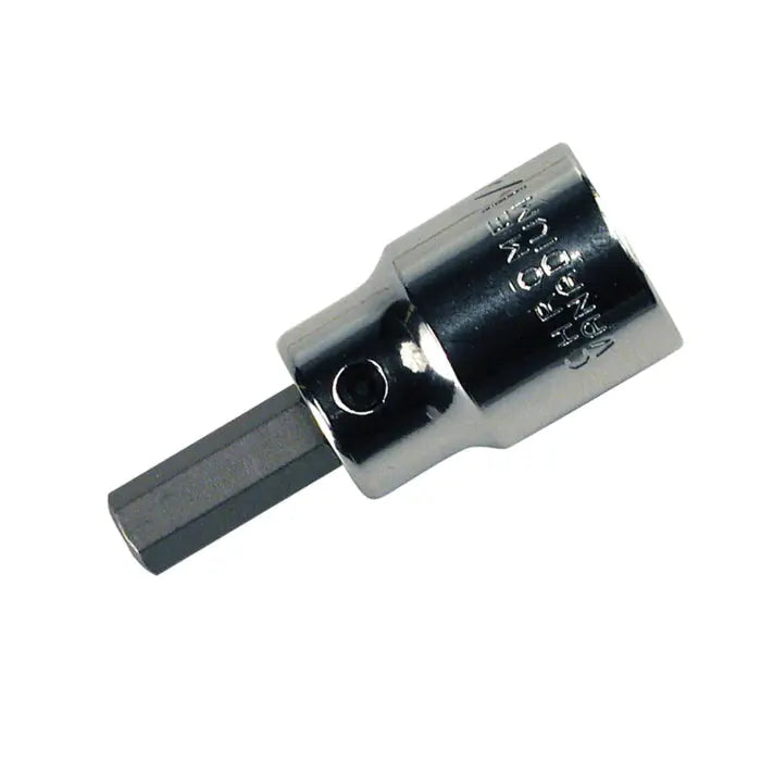Wiha 76169, Security Hex BitSocket 3/8 Sq Drive 5/32 Wiha