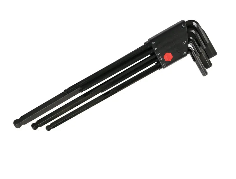 Wiha 36990, Ball End Hex Long Arm L-Key 9 Pc. Set Wiha