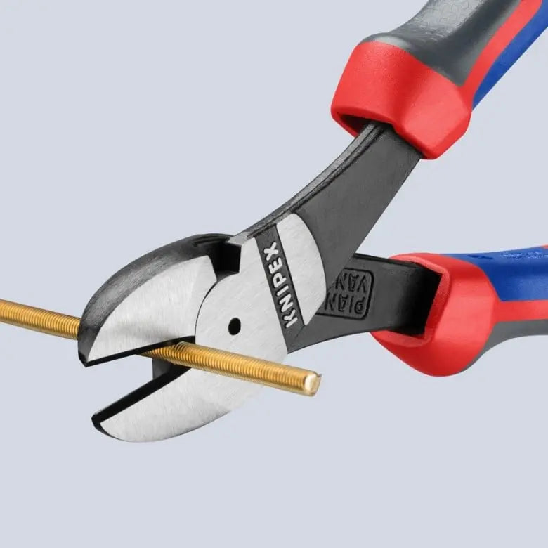 Knipex High Leverage Diagonal Cutter, 7-1/4 in - KN 74 02 180 Knipex