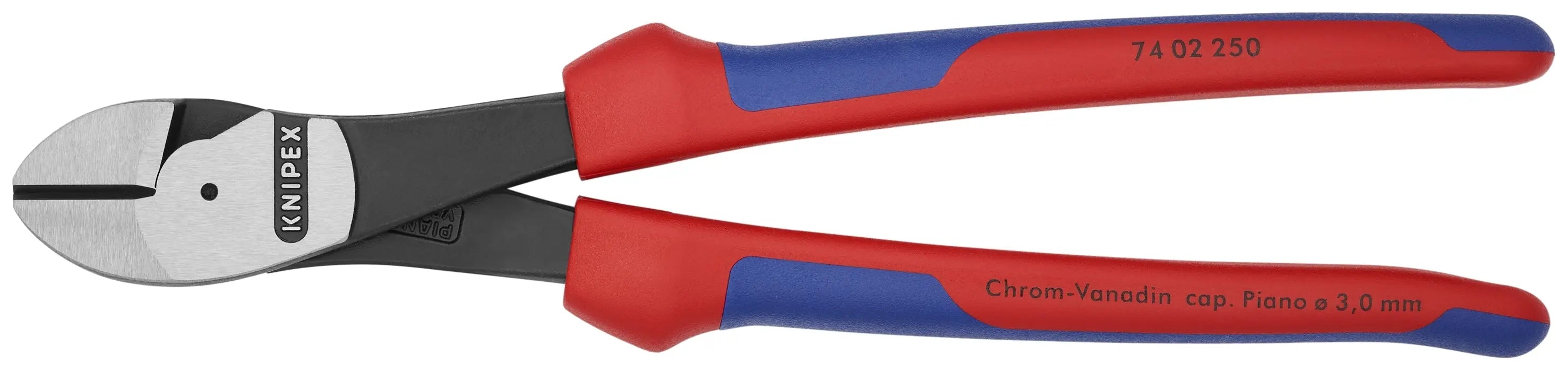 Knipex 74 02 250 KN | High Leverage Diagonal Cutters, Multi-Component Knipex