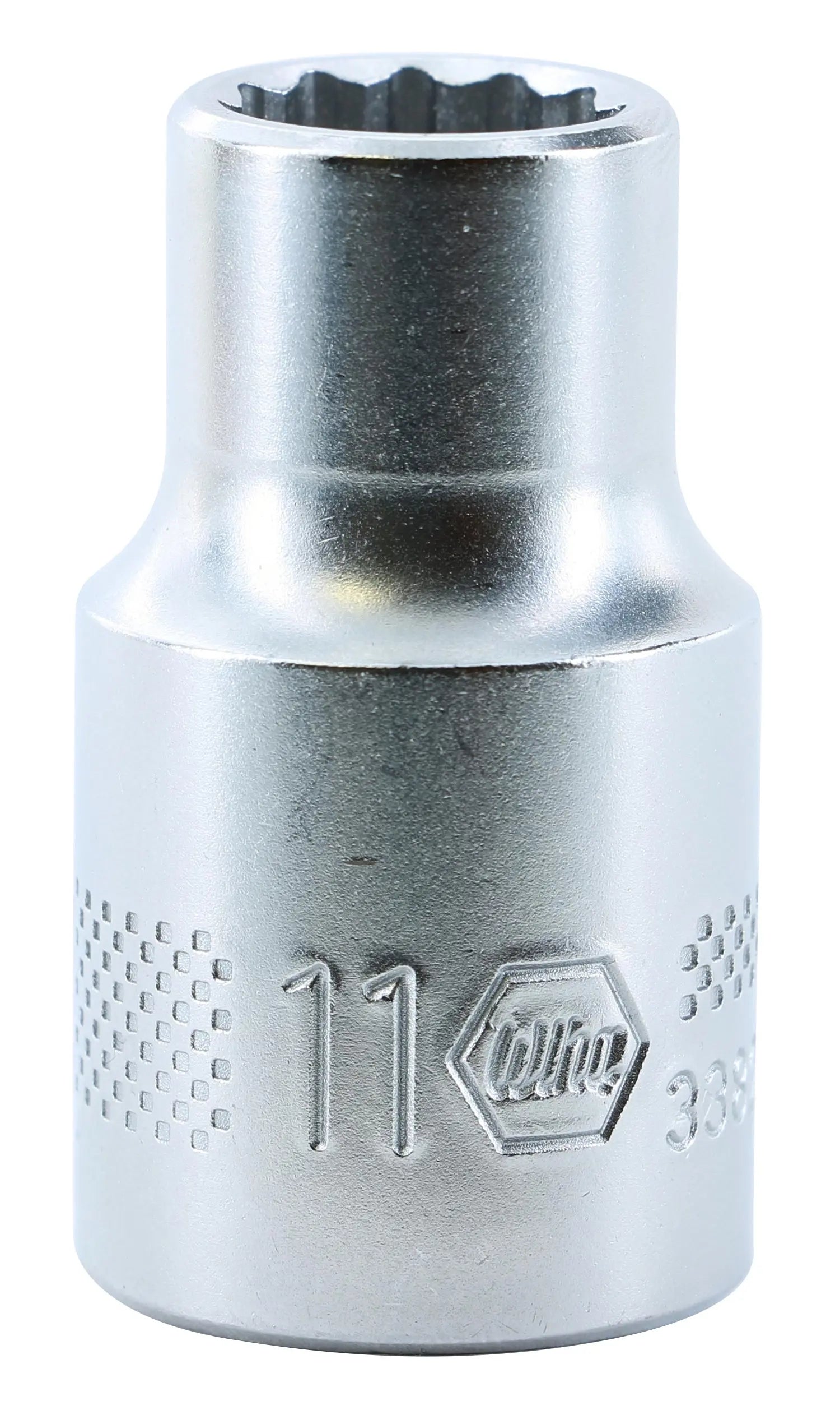 Wiha 33827, 1/2" Drive Socket, 12 Point, 11.0mm Wiha