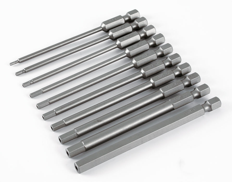 Wiha 76096, Security Hex In Power Blade 10 Pc. Set