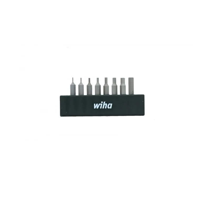 Wiha 75978, 8 Pc Hex Metric Micro Bits Wiha
