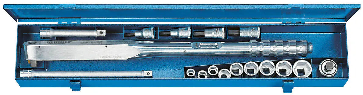 Gedore 8573-02 Torque wrench DREMOMETER BC in a sheet-metal case 7683590 Gedore