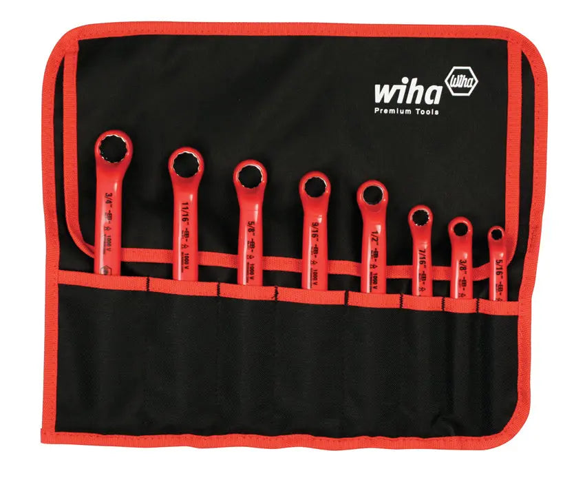 Wiha 21096, Insulated Inch Deep Offset Wrench Set Wiha