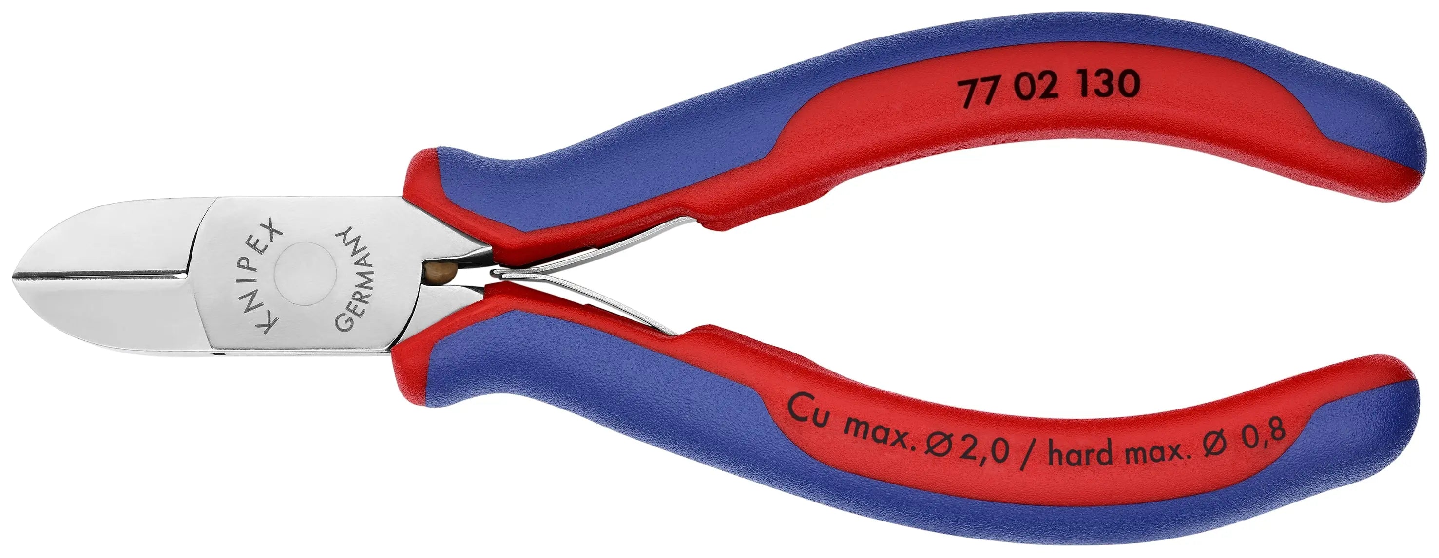 Knipex 77 02 130 KN | Electronics Diagonal Cutters, Multi-Component Knipex