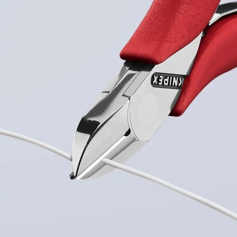 Knipex Electronics Diagonal Cutter, 4-1/2 in - KN 77 11 115 Knipex