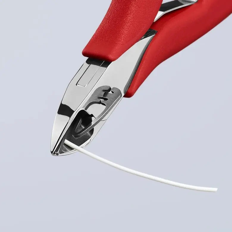 Knipex Electronics Diagonal Cutter, 4-1/2 in - KN 77 11 115 Knipex