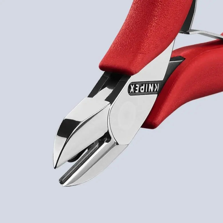 Knipex Electronics Diagonal Cutter, 4-1/2 in - KN 77 11 115 Knipex