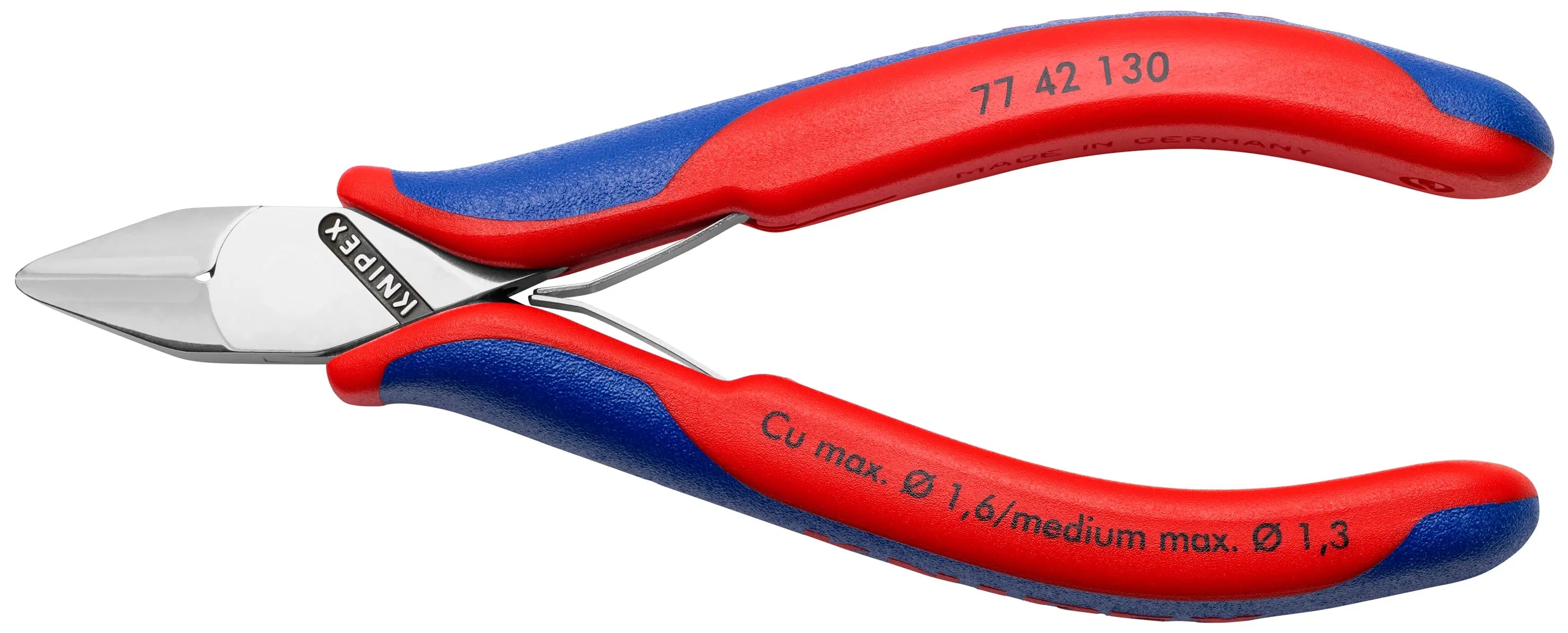 KNIPEX 77 42 130 | 5 1/4" Electronics Diagonal Cutters Knipex