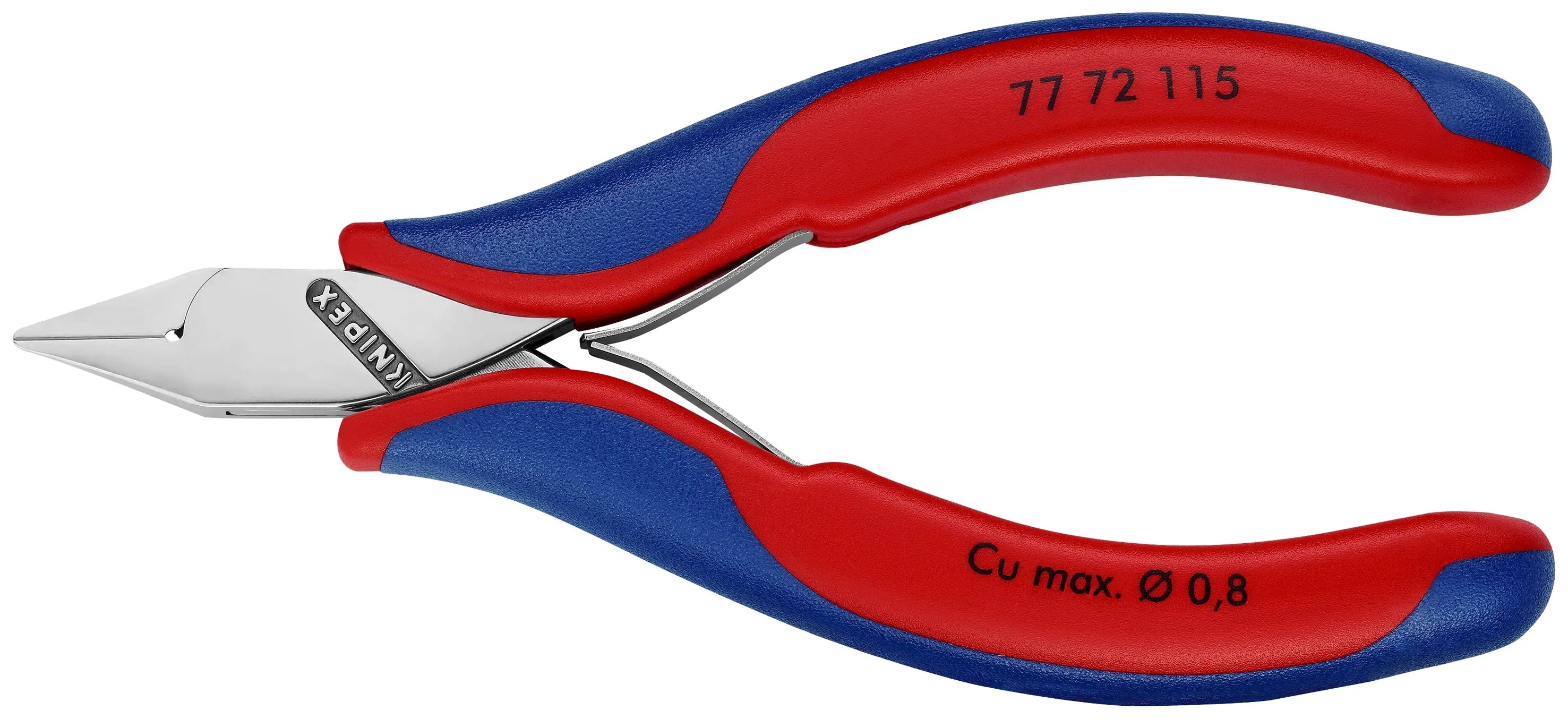 Knipex 77 72 115 KN | Electronics Diagonal Cutters, Multi-Component Knipex