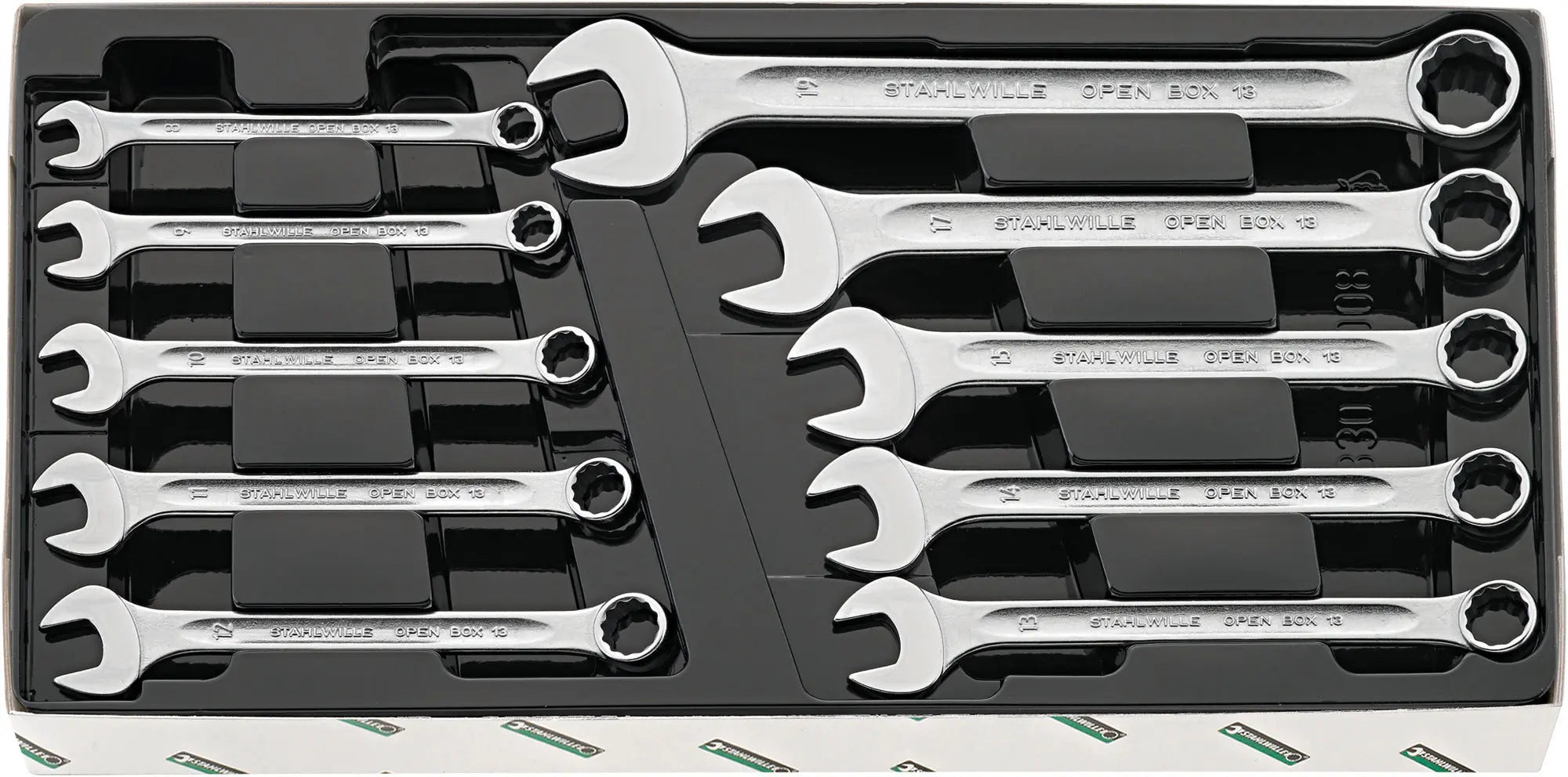 Stahlwille Set of 8 Combination Wrench, 7/16 - 7/8 in - ST 96404803 Stahlwille