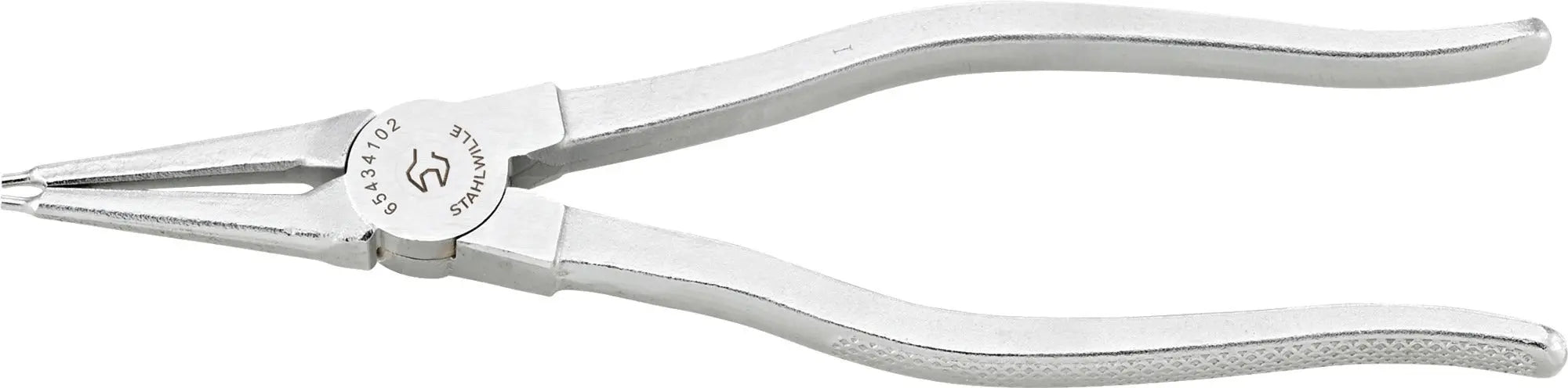 Stahlwille Chrome-Plated Internal Circlip Plier, J2 - ST 65434102 Stahlwille