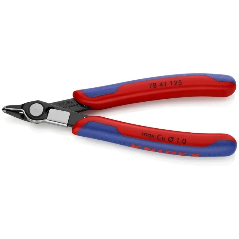 Knipex Super Knips Electronic Plier, 5 in - KN 78 41 125 SBA Knipex